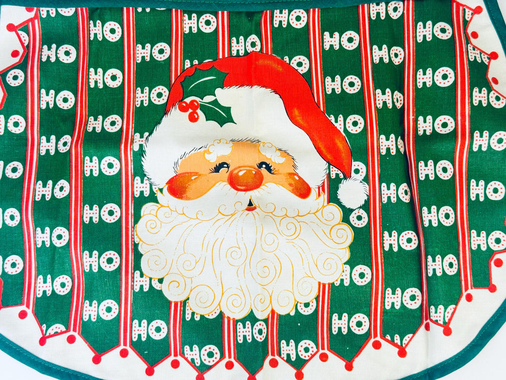 Product image for 'vintage ho ho ho santa christmas waist apron made in canada by kitchenworks' (view 2e5cae)