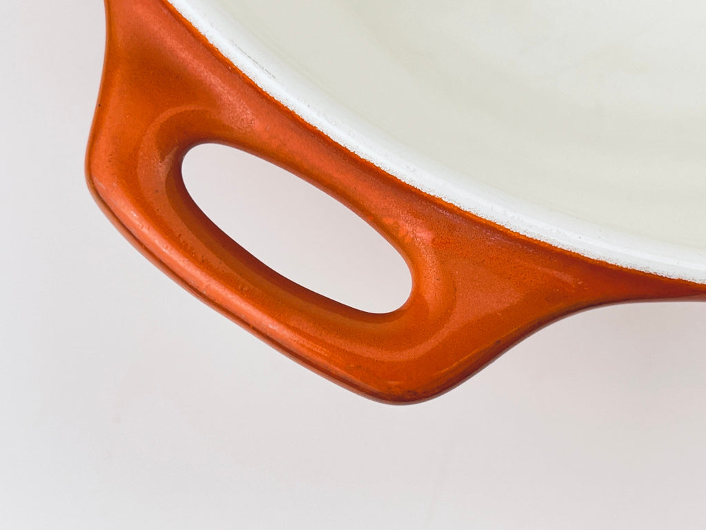 Product image for 'vintage copco ombre orange cast iron pot michael lax design made in denmark' (view 43472d)