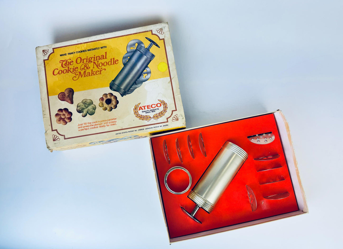 Product image for 'vintage ateco the original cookie noodle maker made in usa' (view eb2763)