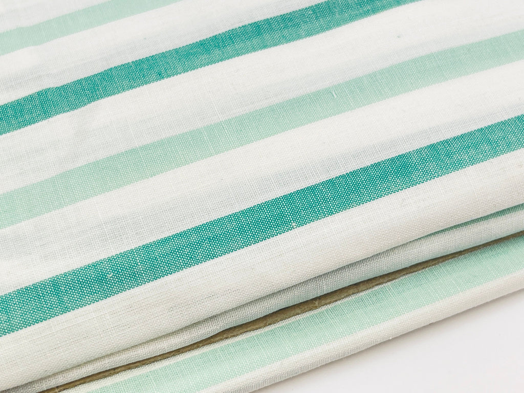 Product image for 'vintage hampshire house twin bed striped green white flat sheet cotton polyester blend new old stock nos' (view aab2fc)