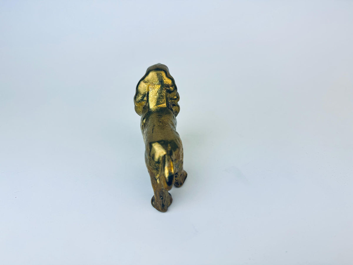 Product image for 'vintage solid brass cocker spaniel dog figurine sculpture' (view 7bbbfe)