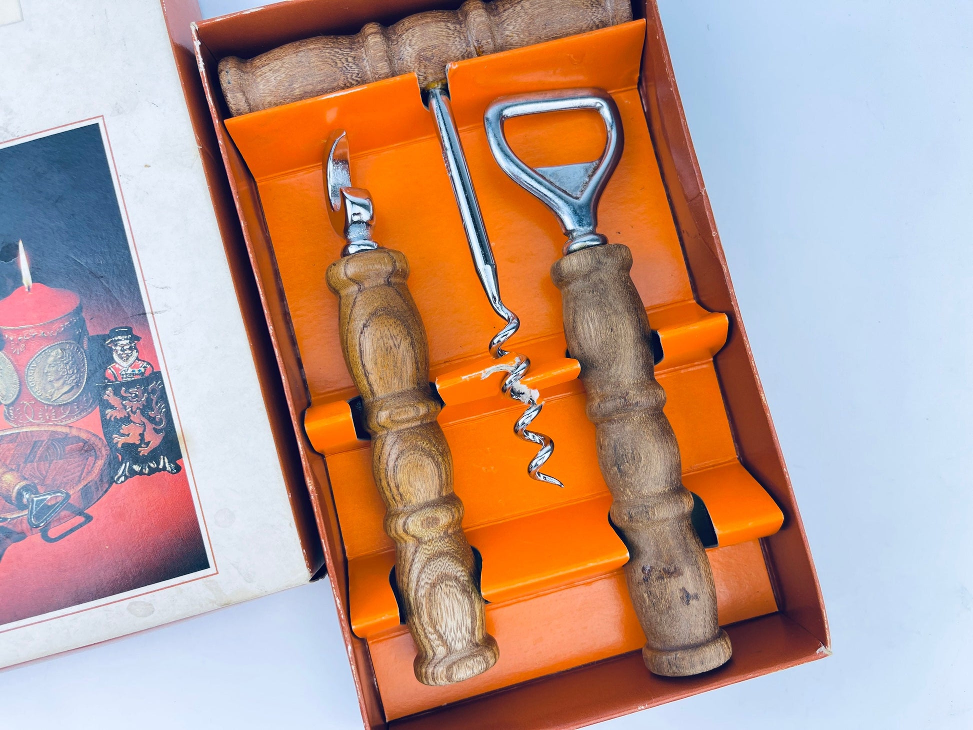 Product image for 'vintage mid century japanese barware set 3 piece stainless steel tools' (view 804d88)