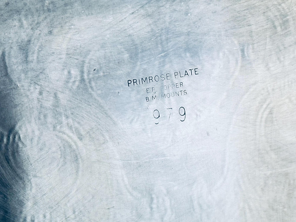 Product image for 'vintage antique ornate scroll silver handled tray primerose plate' (view 296527)