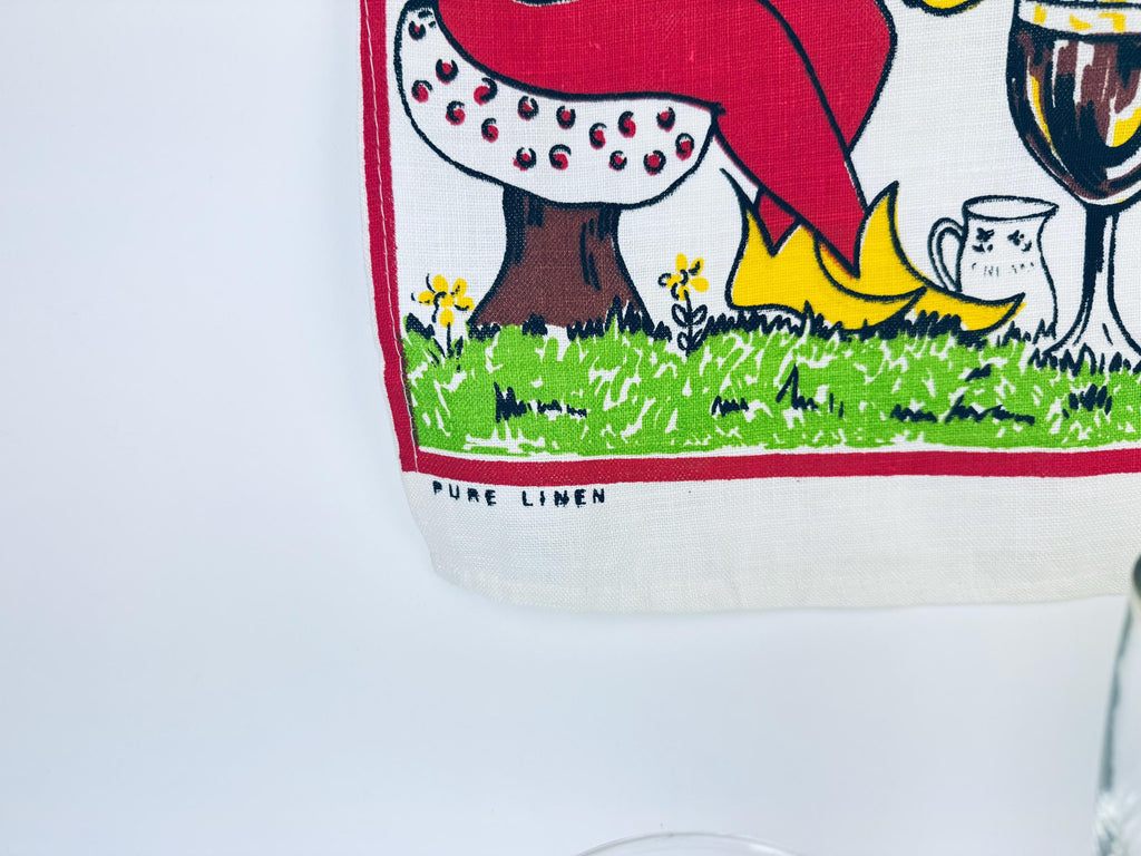 Product image for 'vintage irish coffee gift set 1970s glassware cream sugar linen towel' (view d99f46)
