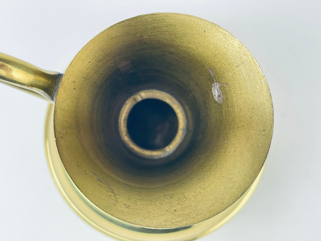 Product image for 'vintage lombard brass watering can pitcher with handle attractive patina made in england' (view f085b0)