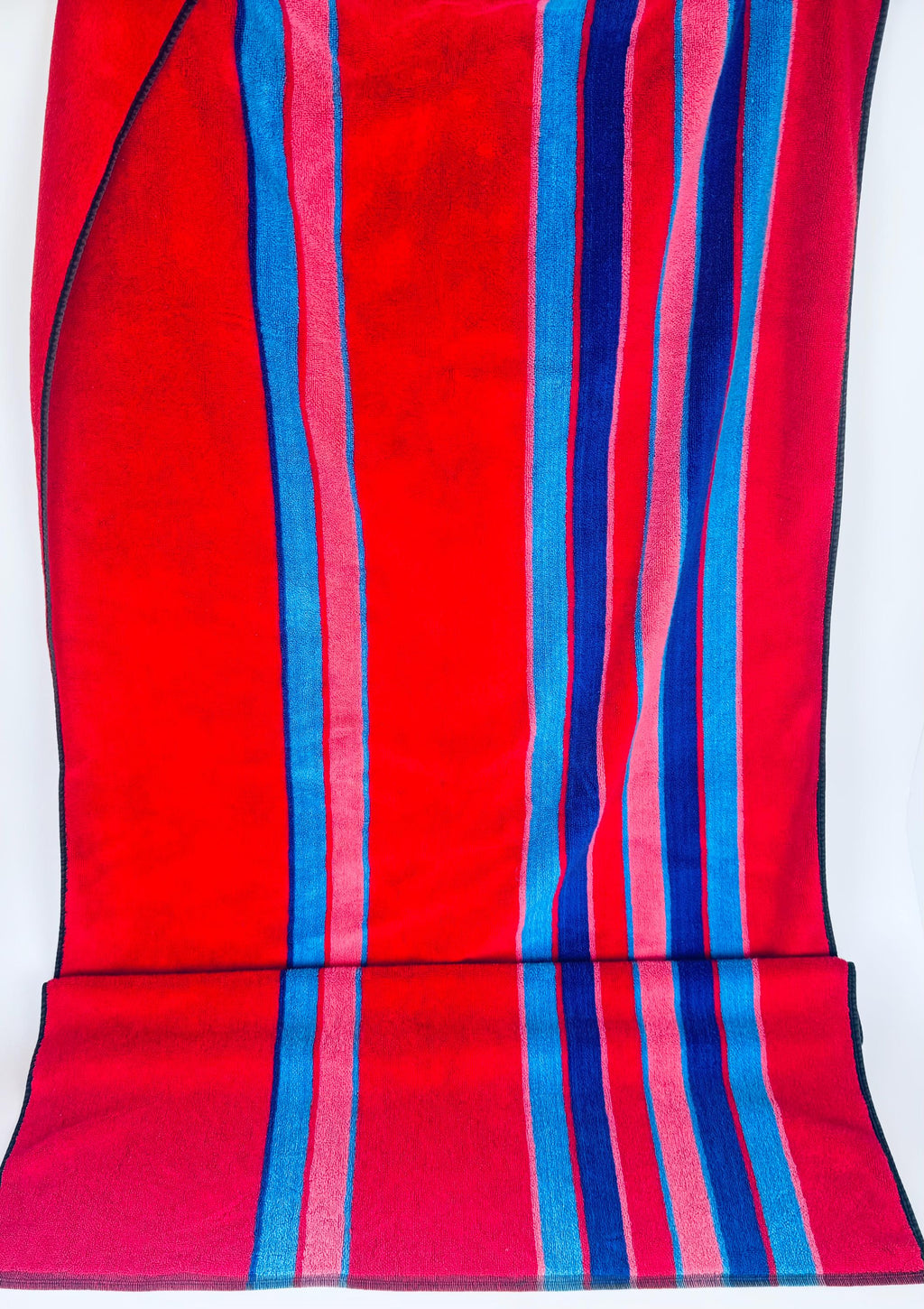 Product image for 'vintage oversized striped beach towel 100 cotton made in brazil' (view 8770b3)