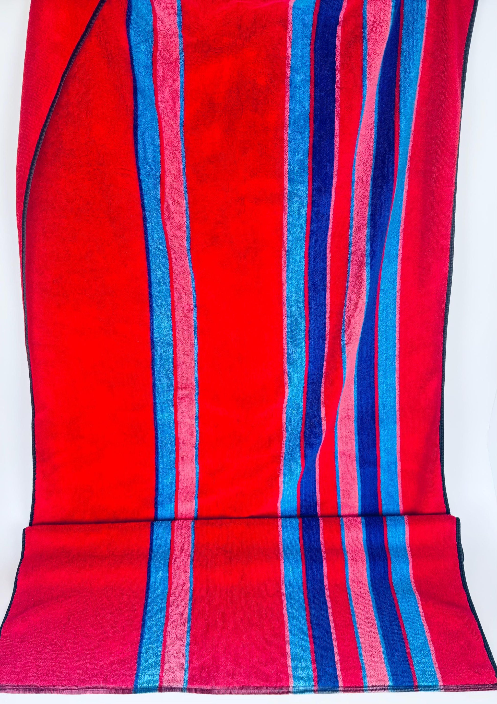 Product image for 'vintage oversized striped beach towel 100 cotton made in brazil' (view 8770b3)