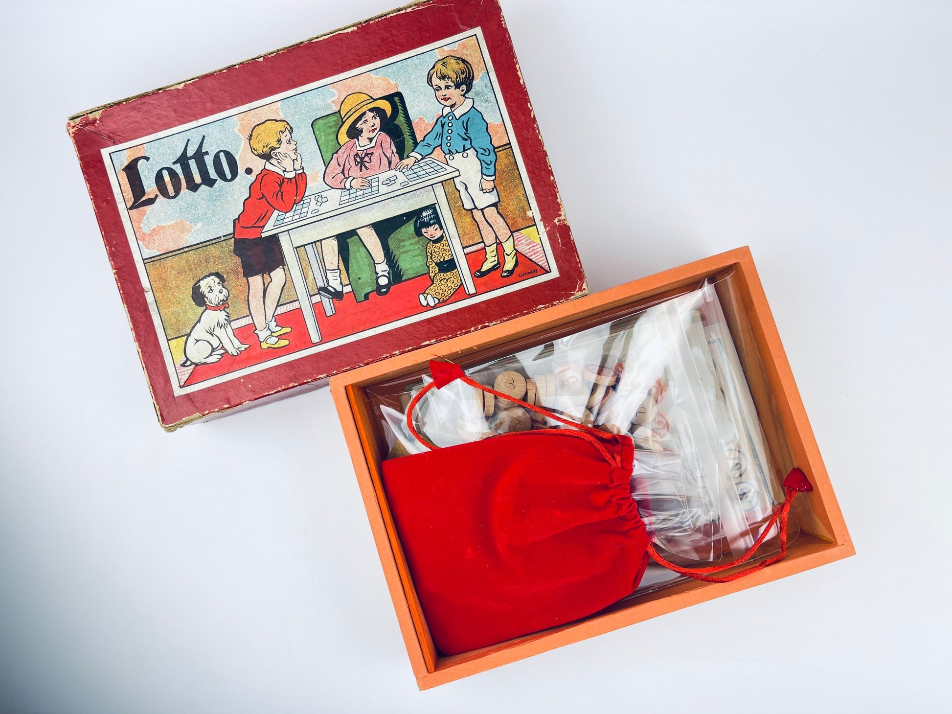 Product image for 'vintage antique lotto germany game kids collectible' (view 18ff82)