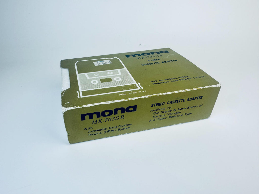 Product image for 'vintage mona mk 703sr 8 track stereo cassette adaptor' (view 9d7212)