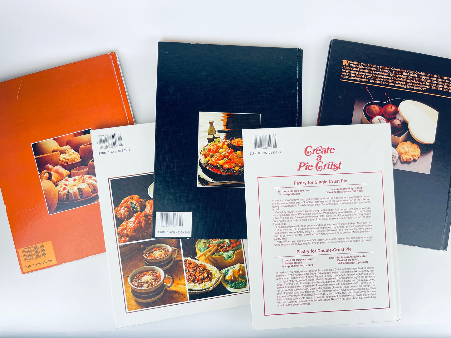 Product image for 'vintage better homes gardens 1983 hardcover cook books mexican oriental hamburger chocolate pies sold separately' (view 737207)