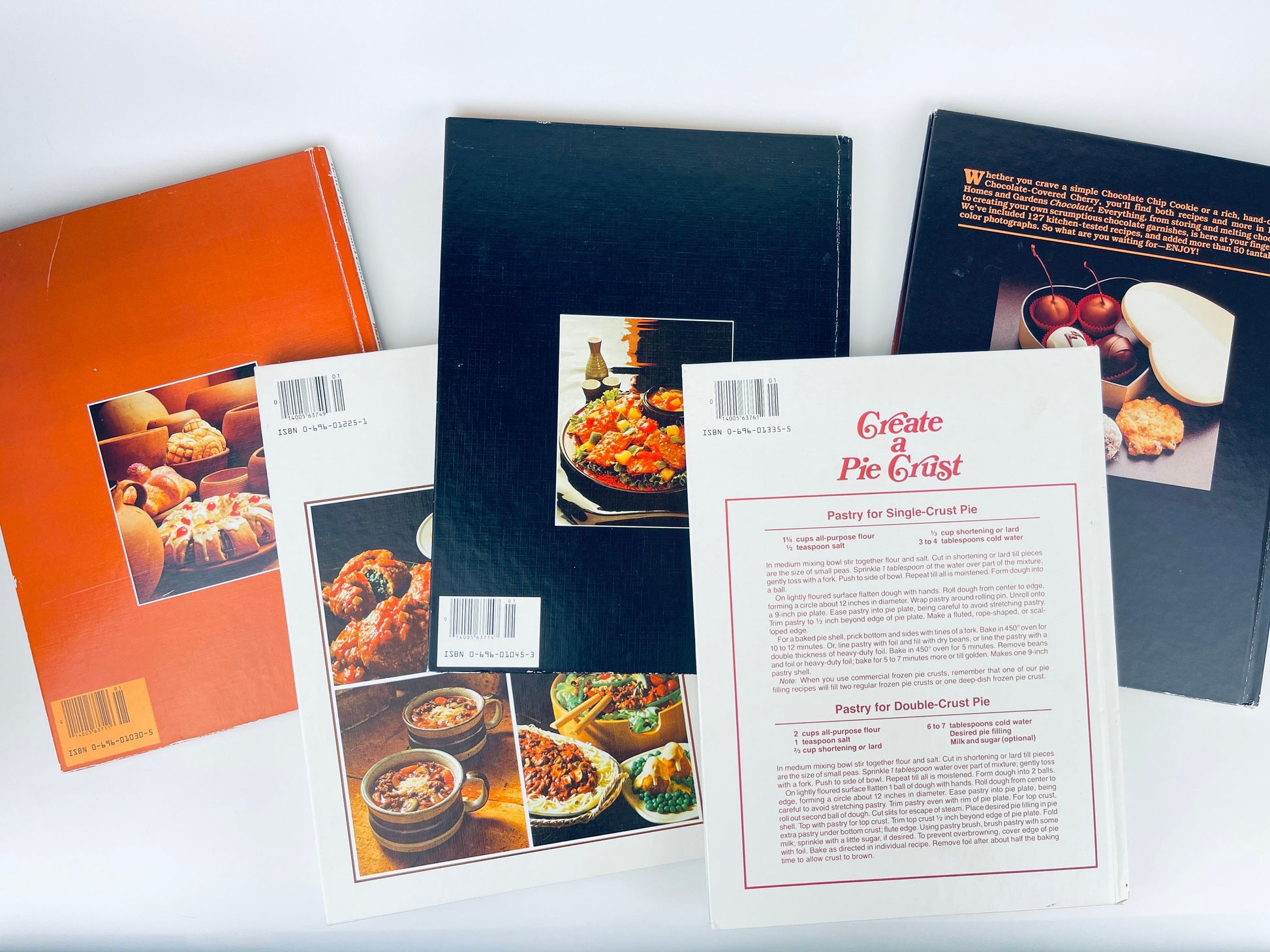 Product image for 'vintage better homes gardens 1983 hardcover cook books mexican oriental hamburger chocolate pies sold separately' (view 737207)