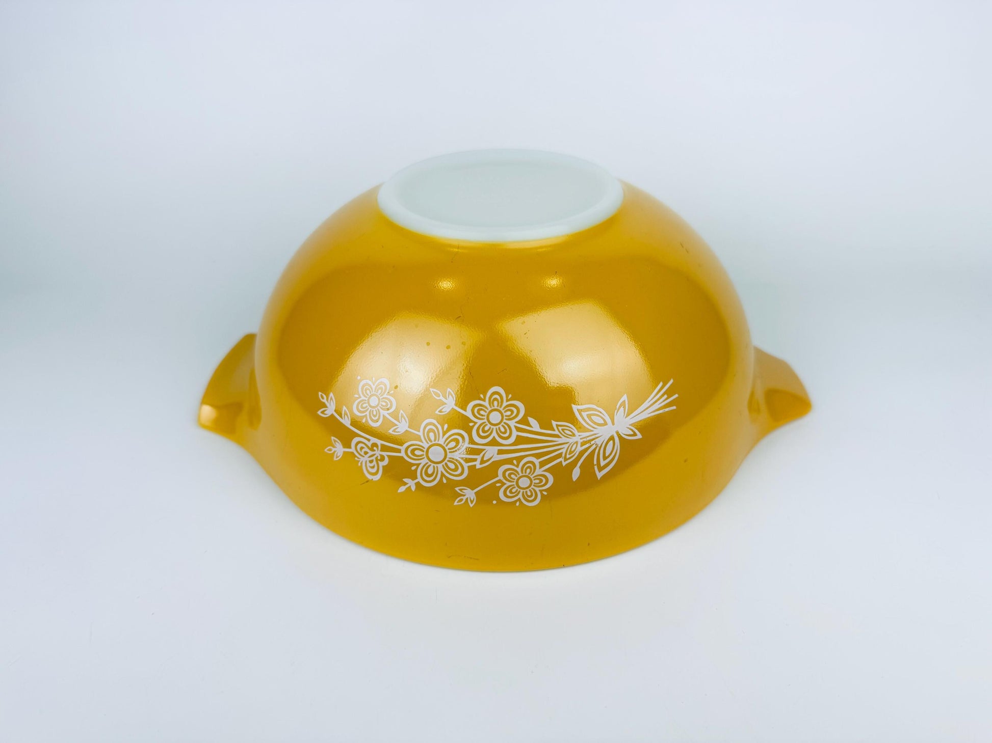Product image for 'vintage pyrex butterfly gold cinderella mixing bowls 443 444 made in usa sold separately' (view 4631da)