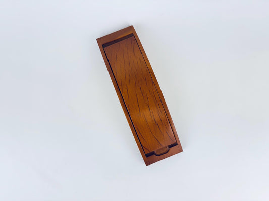 Product image for 'vintage 1980s faux wood pen pencil set classic executive gift' (view 7296e5)