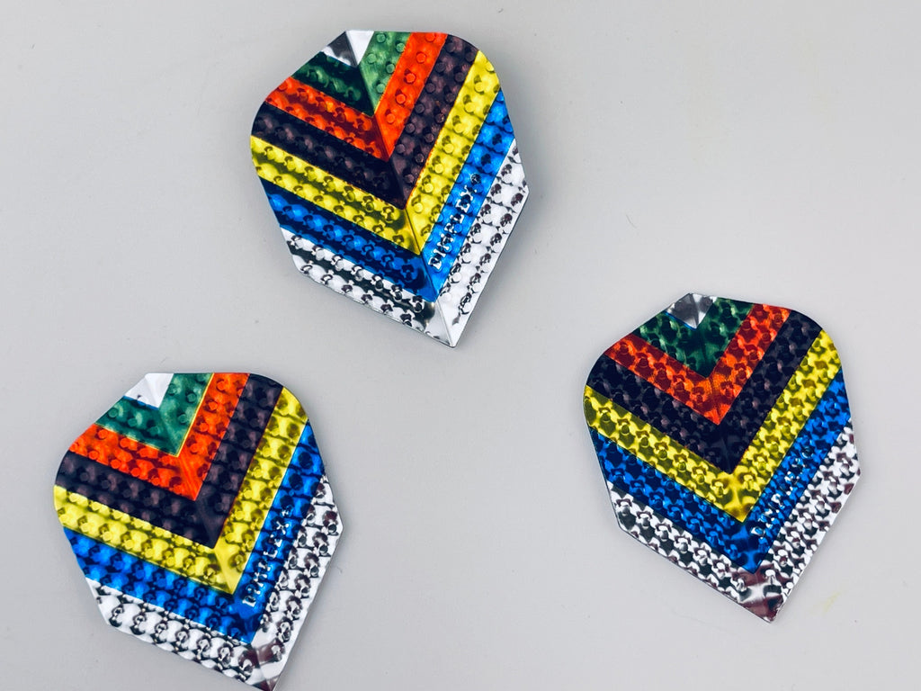 Product image for 'vintage dimplex dart flights pack of three 3 made in uk' (view 9d2ac1)