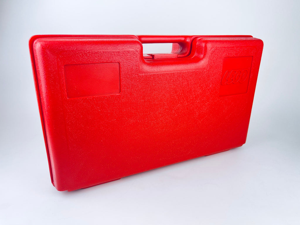 Product image for 'vintage red plastic lego storage carrying box made in usa' (view b9d961)