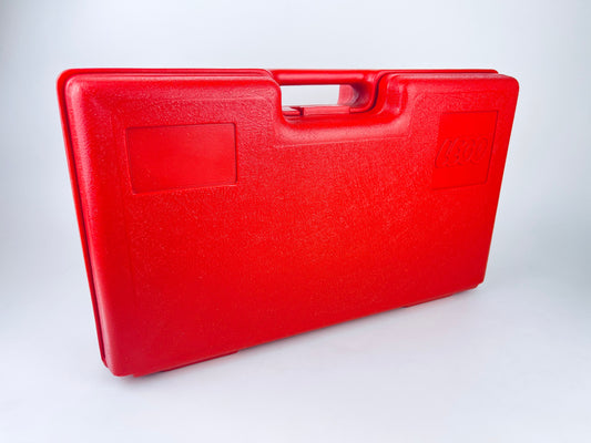 Product image for 'vintage red plastic lego storage carrying box made in usa' (view b9d961)