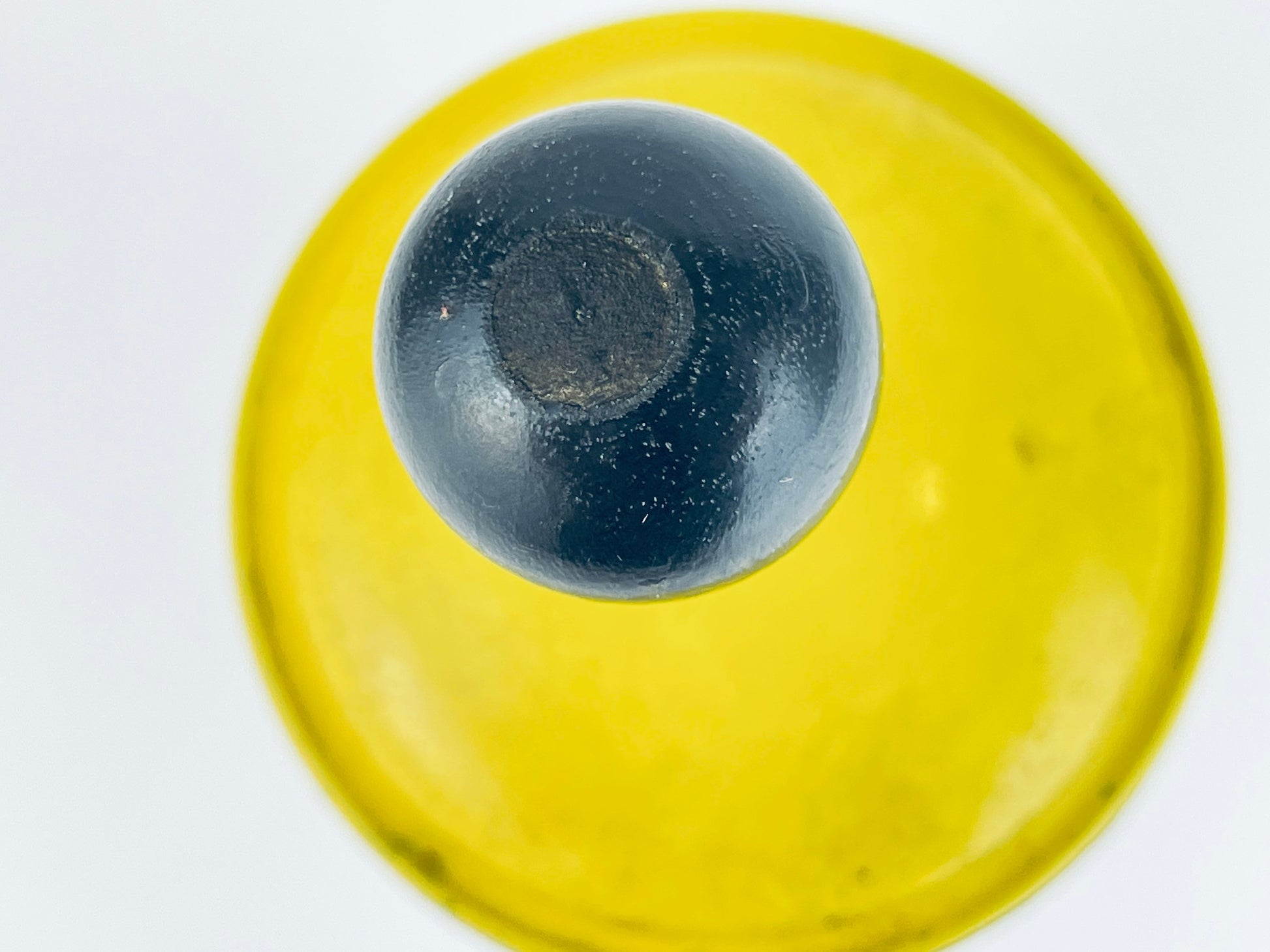 Product image for 'vintage mid century androck nut roto chopper yellow metal black wood accent' (view c0b91b)