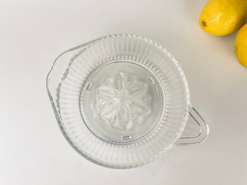 Product image for 'vintage ribbed glass orange citrus juicer reamer' (view c492d1)