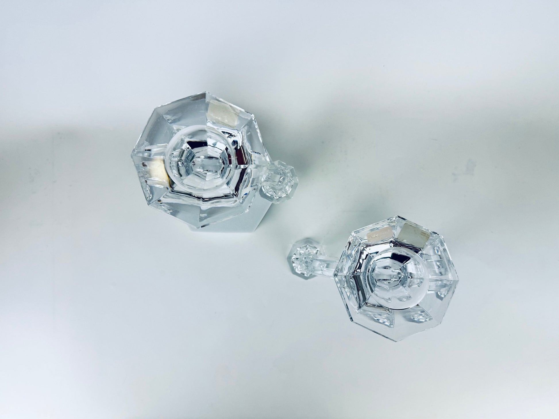 Product image for 'vintage mikasa austria crystal dual candlestick holders set of two 2' (view 85cc24)