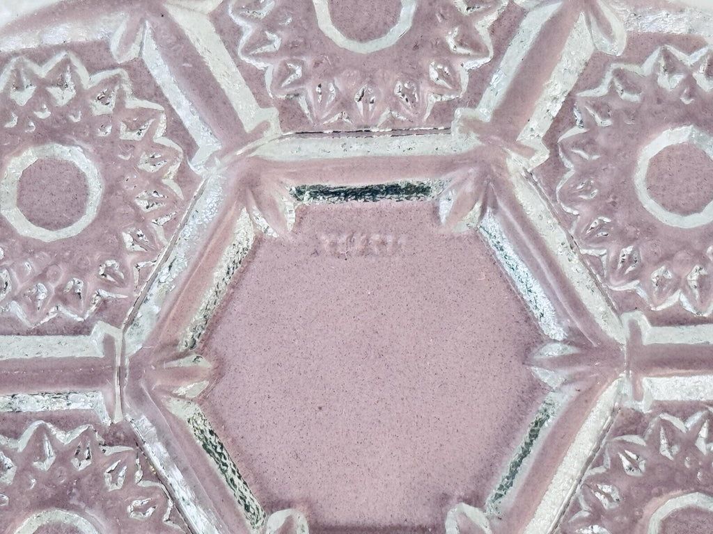 Product image for 'vintage clear glass ashtray trinket dishes set of 2 made in italy' (view d81268)