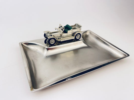 Product image for 'vintage antique car stainless steel ashtray 1907 rolls royce silver ghost made in england by lesney models of yesteryear' (view 441947)