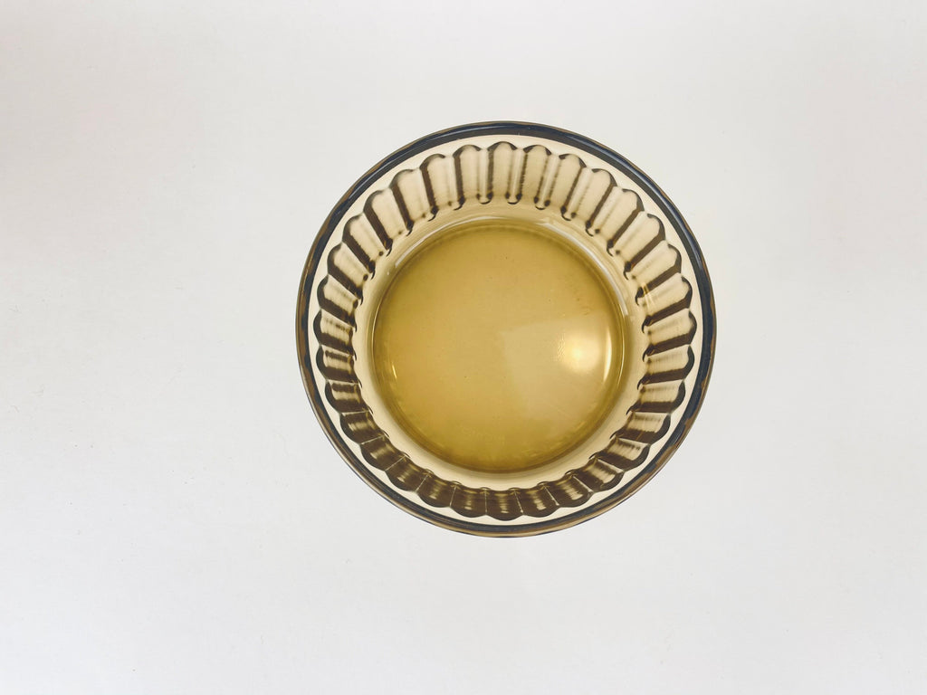 Product image for 'vintage arcopal smokey brown glass bowls set of 2 made in france' (view b44096)