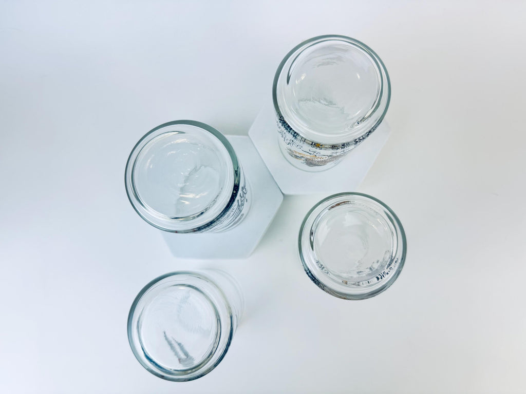 Product image for 'vintage mallard duck grouse drinking glasses mid century wildlife barware set' (view 56d0c2)