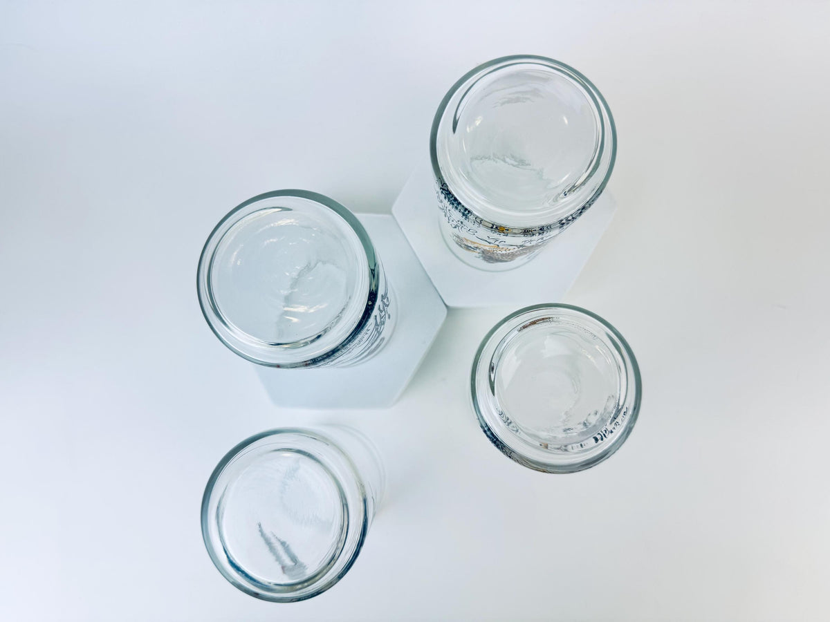 Product image for 'vintage mallard duck grouse drinking glasses mid century wildlife barware set' (view 56d0c2)