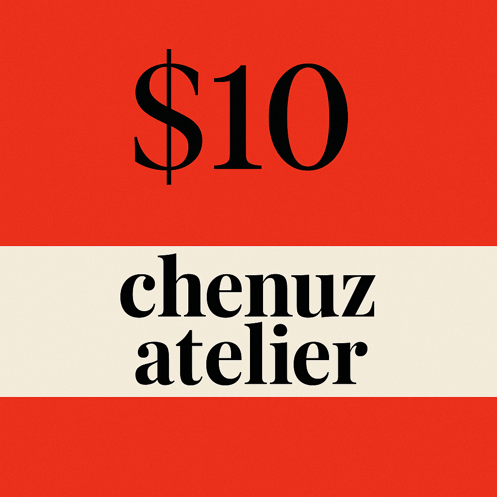 Product image for 'chenuz atelier digital gift card' (view 3b8590)