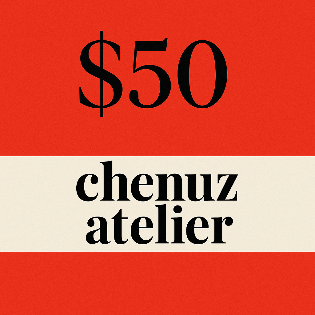 Product image for 'chenuz atelier digital gift card' (view 1a2985)