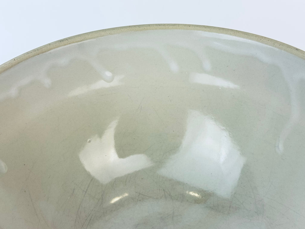 Vintage 8" French 'Grespots' Stoneware Mixing Bowl (#30) – Digoin France