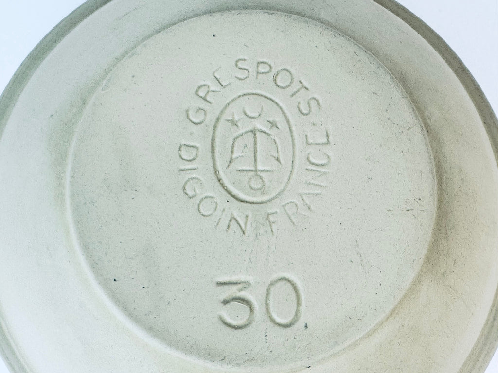 Vintage 8" French 'Grespots' Stoneware Mixing Bowl (#30) – Digoin France