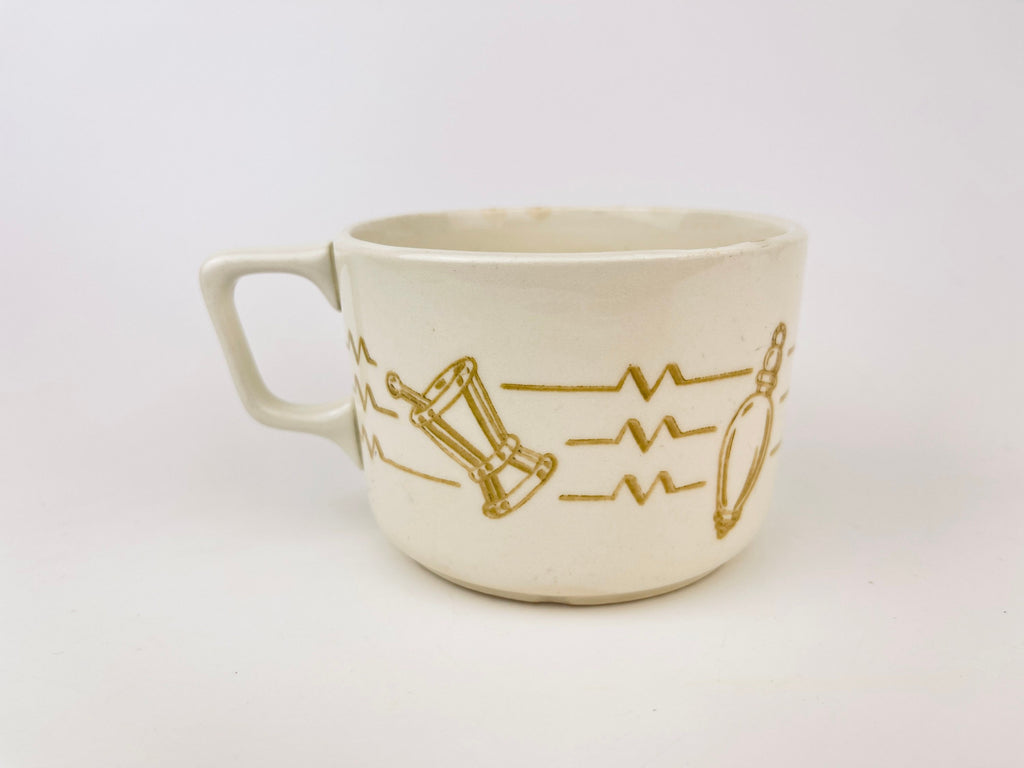 Product image for 'vintage rx spiller ceramic shaving cup mug mentholated 40 year club made in usa batavia ny' (view ea71c4)