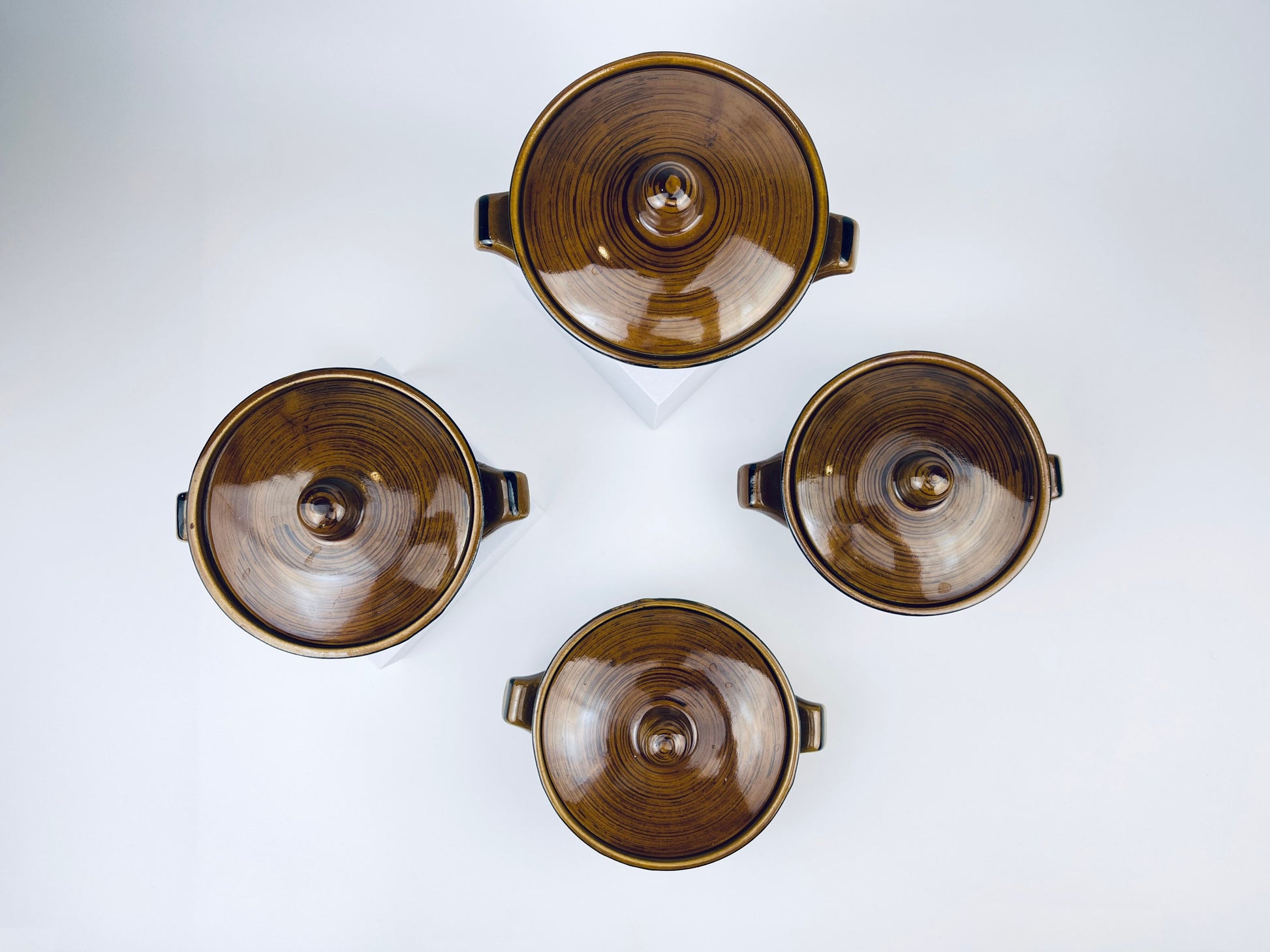 Product image for 'vintage individual casserole dishes set of four 4 made in japan' (view 5f80f9)