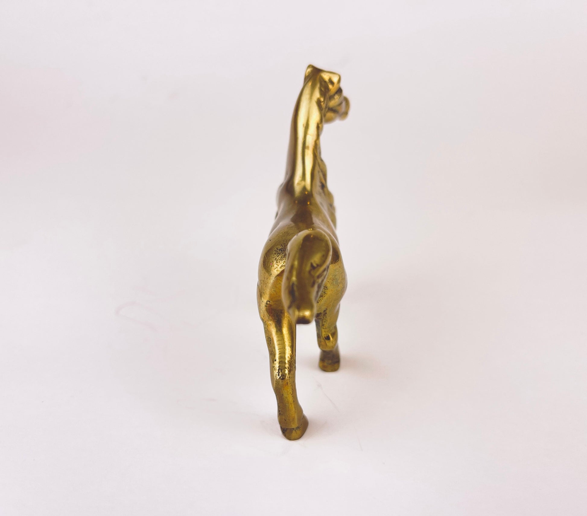 Product image for 'vintage solid brass tabletop horse sculpture' (view 92f7db)