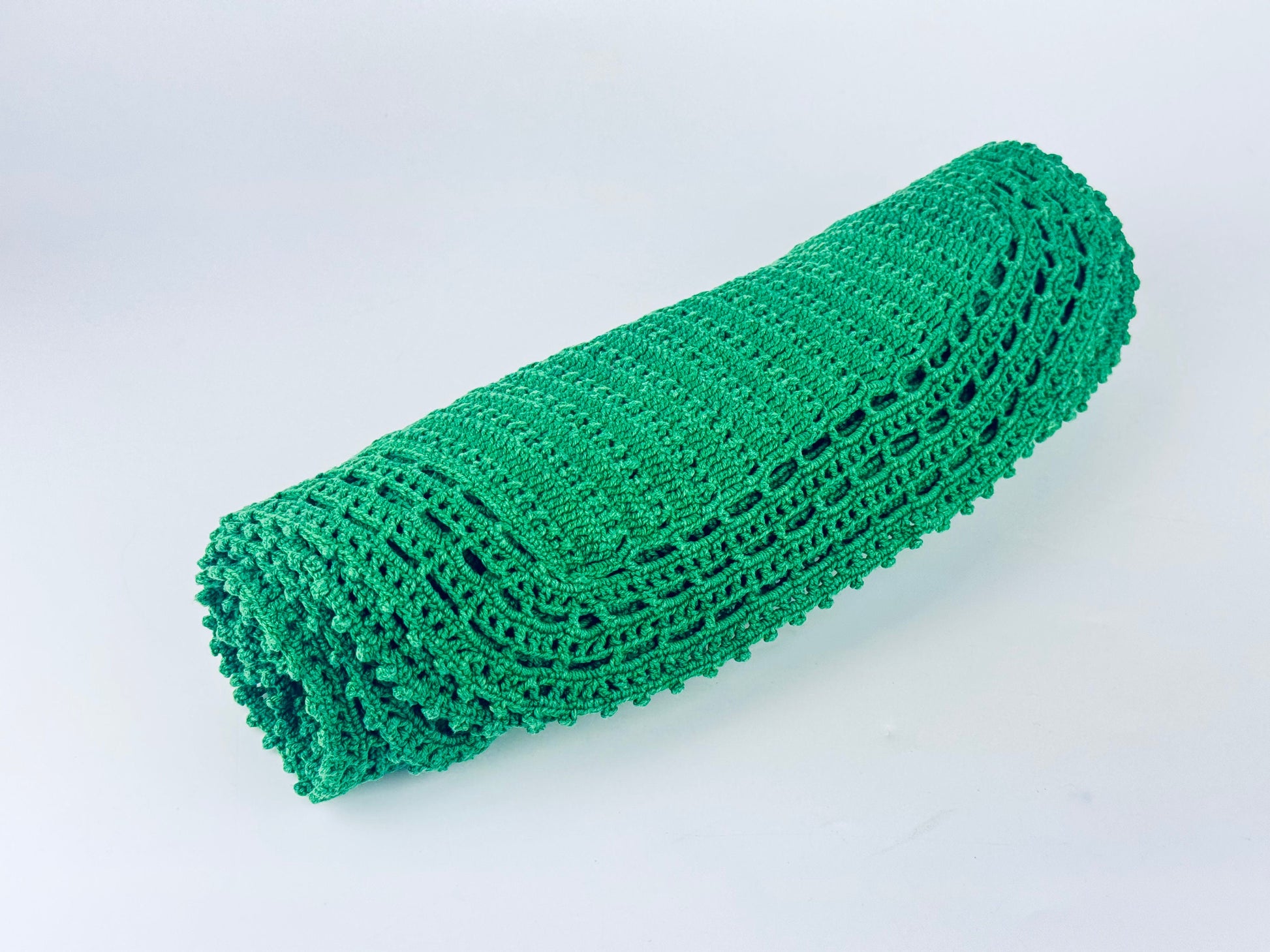 Product image for 'vintage crochet green place mats set of four 4' (view 1e9f84)