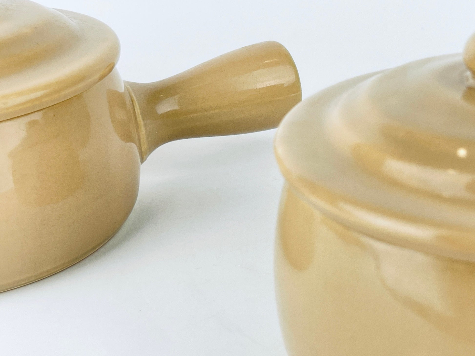 Product image for 'vintage beige ceramic handled soup bowls set of two 2 made in japan' (view 926bd1)