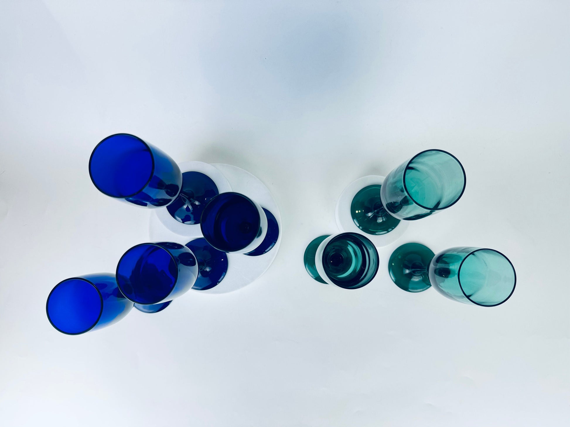 Product image for 'vintage libbey fluted champagne drinking glasses sets sold separately' (view a382da)