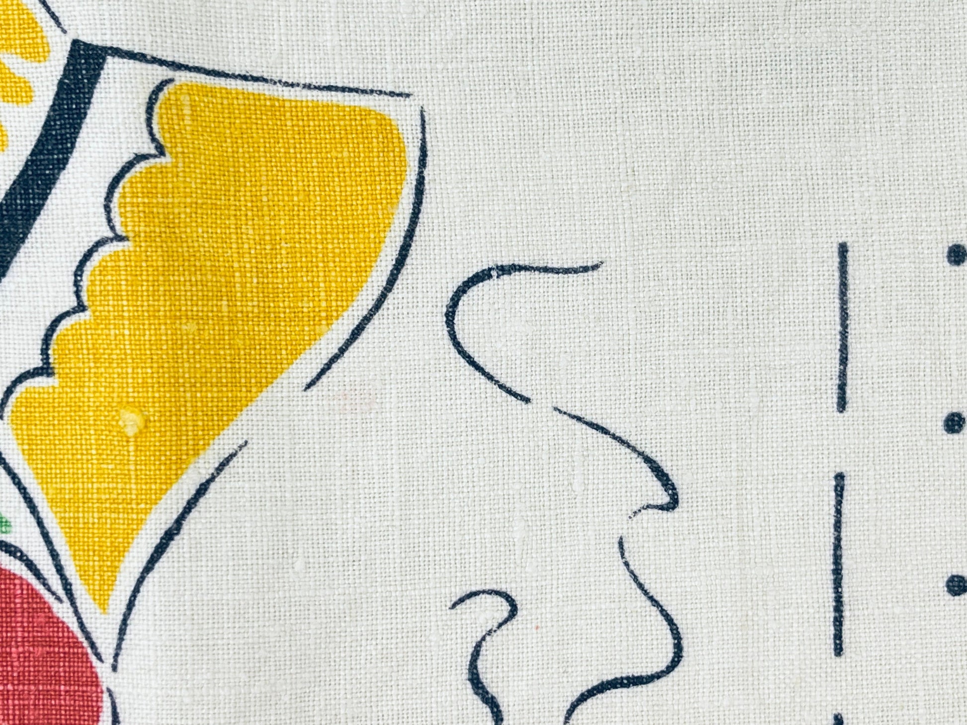 Product image for 'vintage saturday chore baking linen tea towel statement towel' (view cdcaa6)