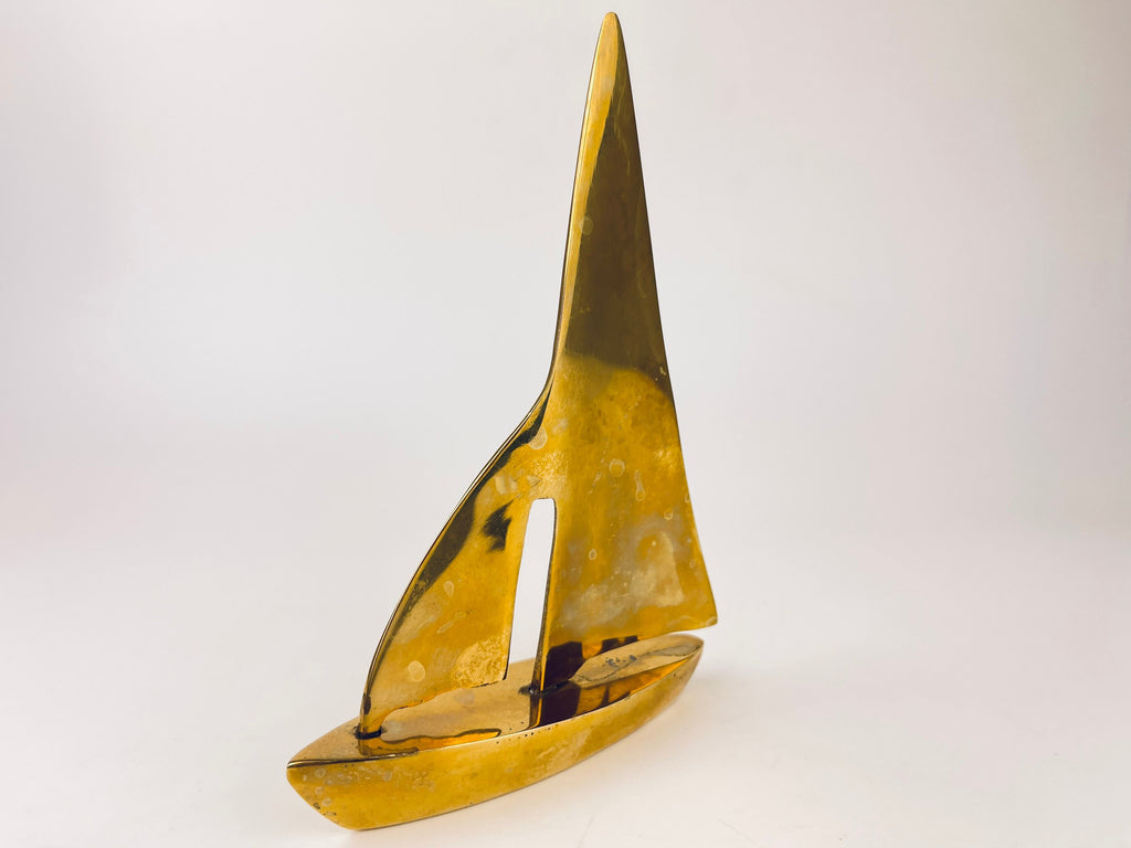 Product image for 'vintage brass sailboat sculptures mid century nautical elegance sold separately' (view 66805c)