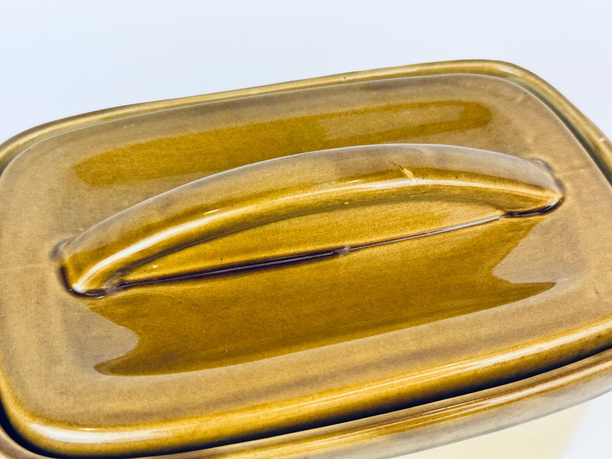 Product image for 'vintage glazed ceramic cheese butter dish granville by tg green ltd gresley church made in england' (view 5b3f1a)