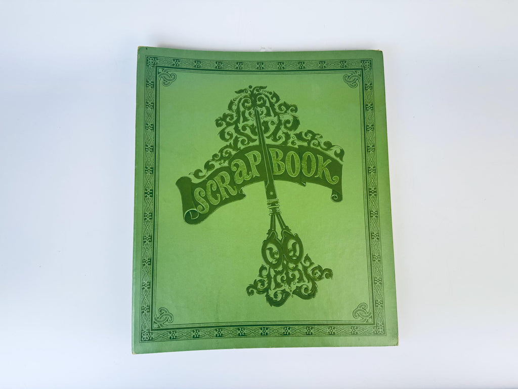 Product image for 'vintage oversized green scrapbook new old stock nos' (view 53d295)