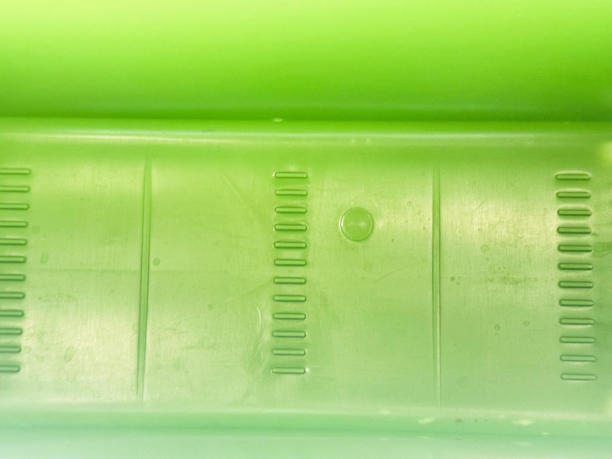 Product image for 'vintage sterling avocado green plastic letter file organizer' (view 750130)