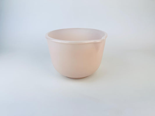 Product image for 'vintage rare 1950s pink glasbake mixing bowl for sunbeam mixmaster made in usa' (view 33568e)