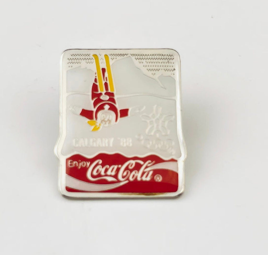 Product image for 'vintage calgary 1988 olympics coca cola pin usa issued made in taiwan new old stock nos pins sold separately' (view e704c1)