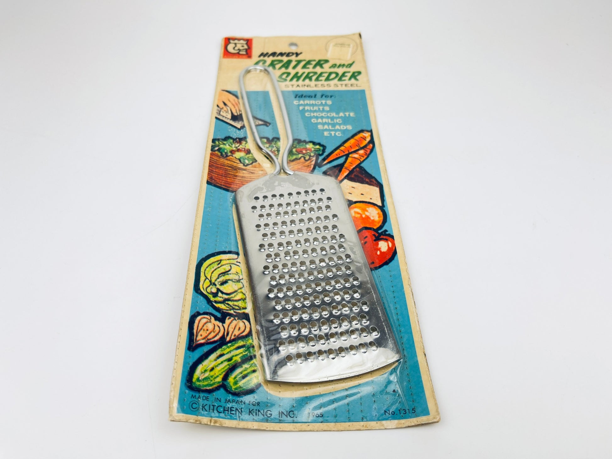 Product image for 'vintage kitchen king metal grater shredder utensil made in japan new old stock nos' (view fa36a1)