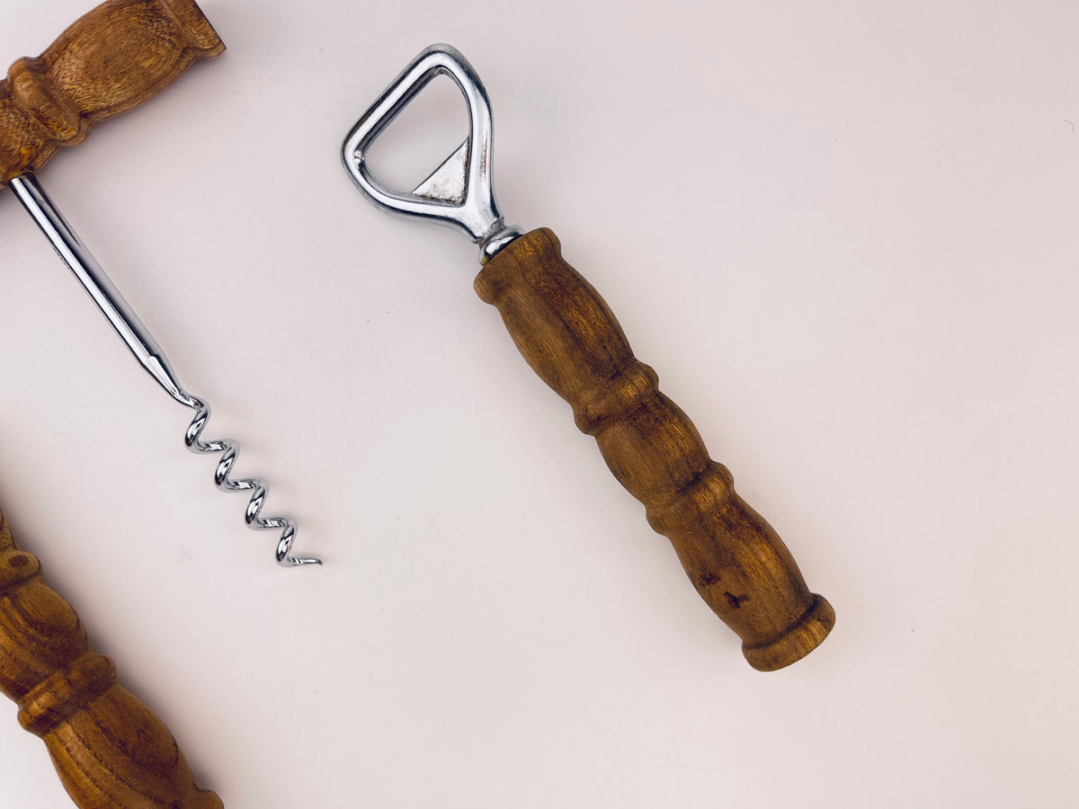 Product image for 'vintage mid century japanese barware set 3 piece stainless steel tools' (view 101e78)