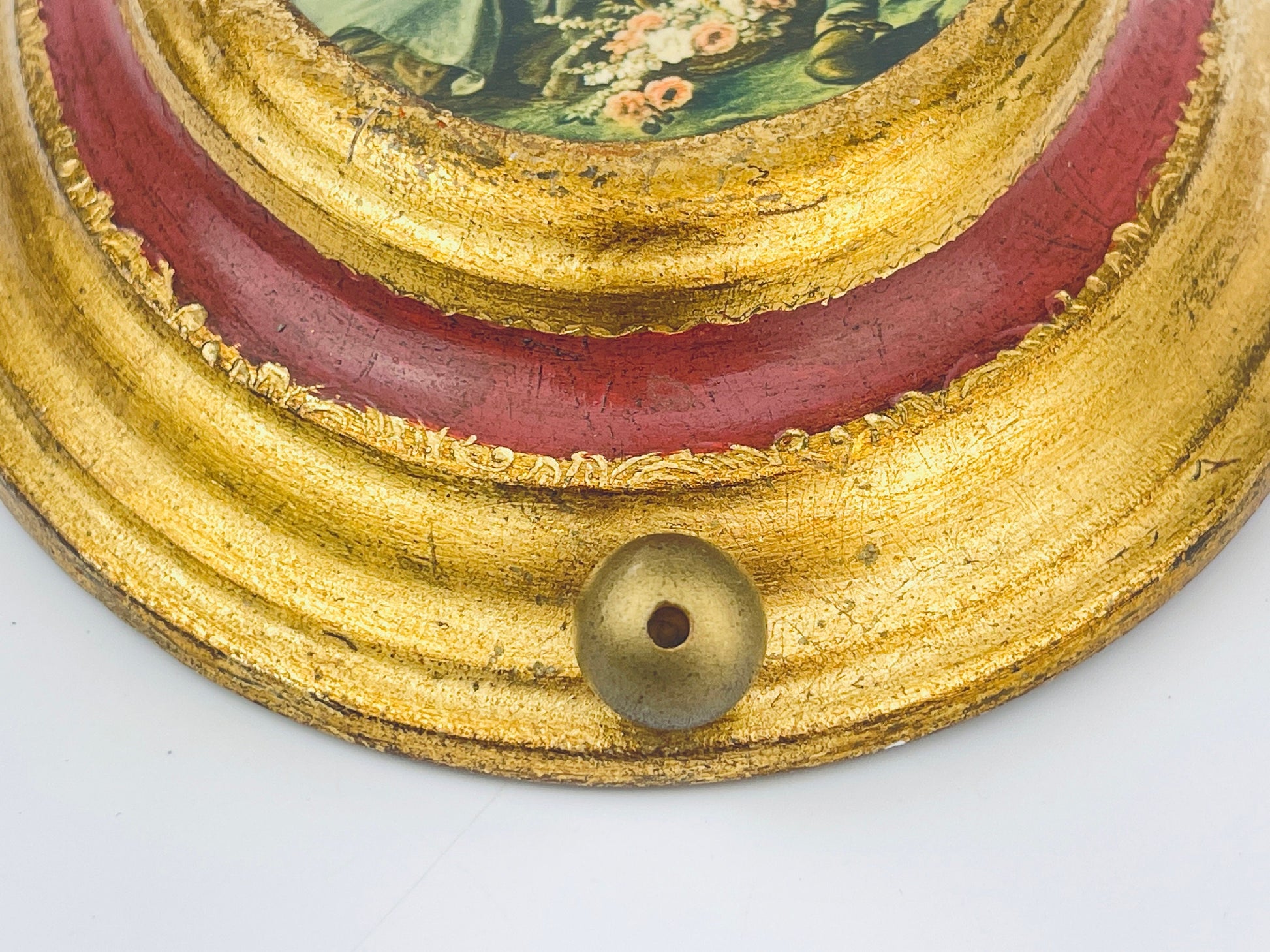 Product image for 'vintage swiss musical movement wall mounted oval art made in switzerland laras theme reuge doctor zhivago' (view 6e3dea)