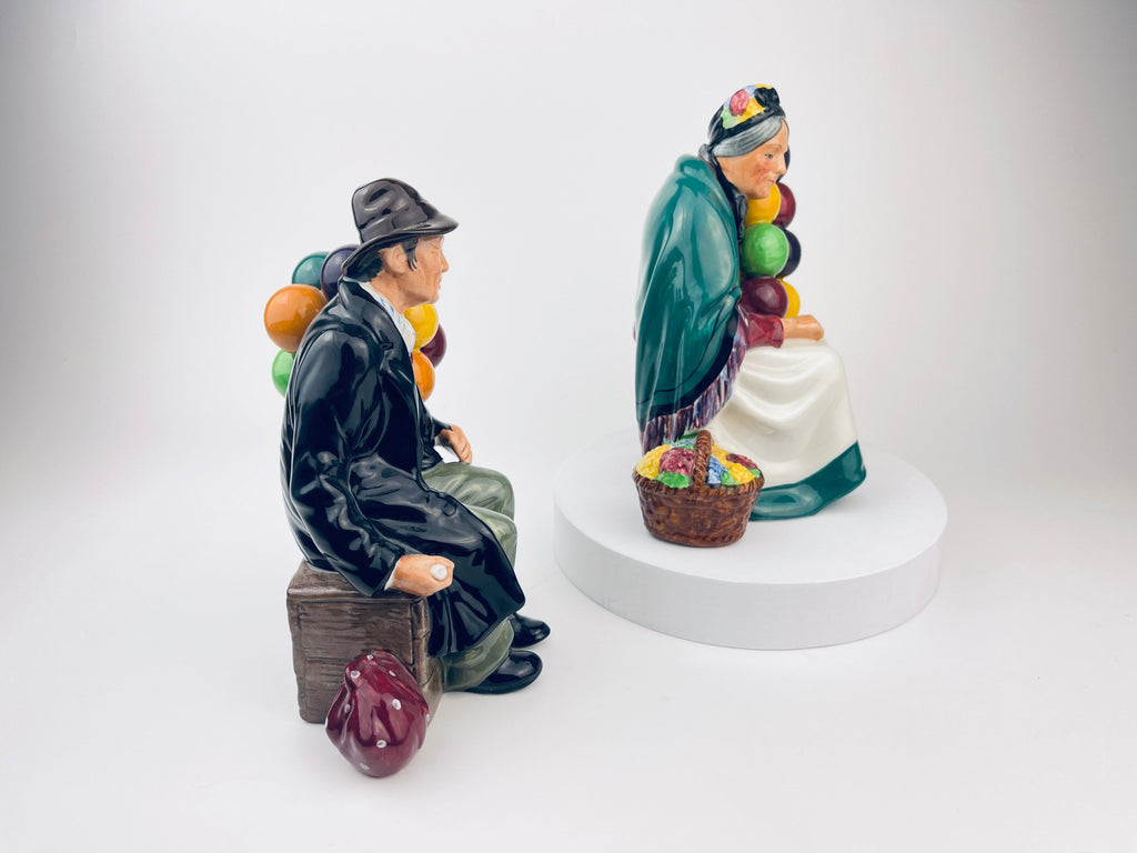 Product image for 'vintage royal doulton old balloon seller old balloon man figurines made in england sold separately' (view 36462d)