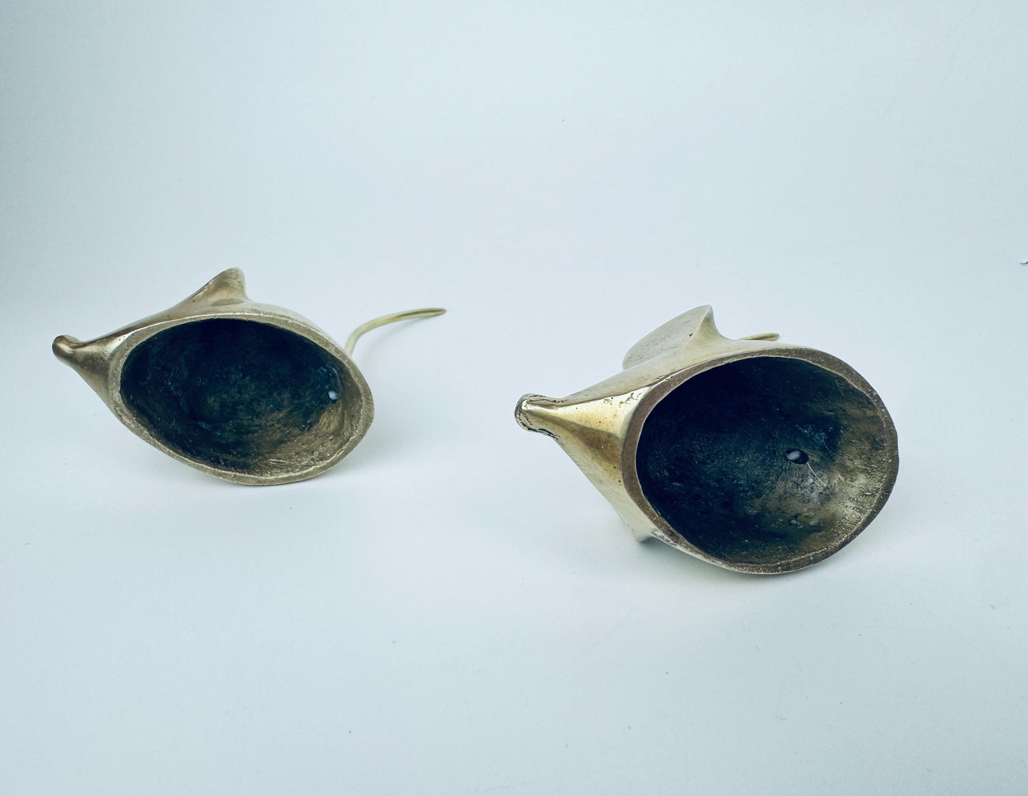 Product image for 'vintage brass mice jewellery holder set of two 2' (view 43ae21)